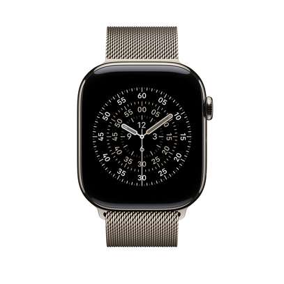 Apple Watch S11 46mm titane naturel image 3