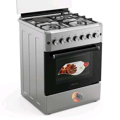 CUISINIERE ELACTRON 4FEUX 60X60 3FEUX A GAZ 1FEUX ELECTRIQUE image 2