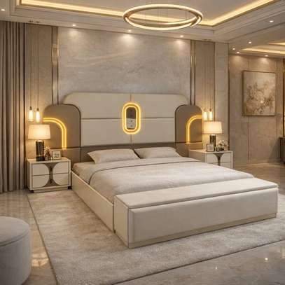 CHAMBRE A COUCHER ARMOIRE 8BATTANTS 7PIECES VIP MIHRA DORE image 3