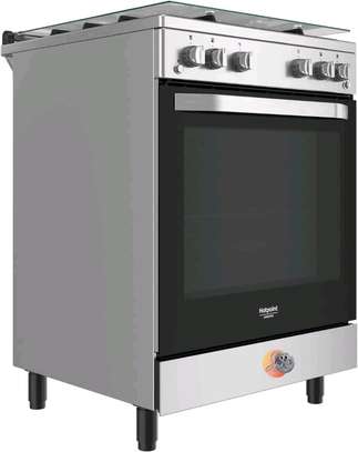 CUISINIERE HOTPOINT 4FEUX A GAZ 60X60 FOUR A GAZ GRIS image 2