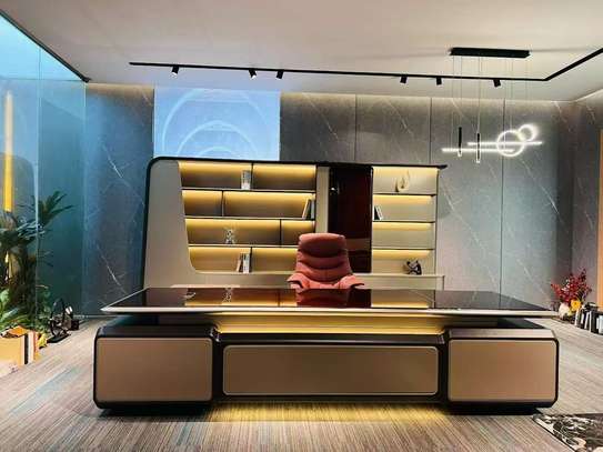Bureau DG moderne LED avec rangement intégré image 7