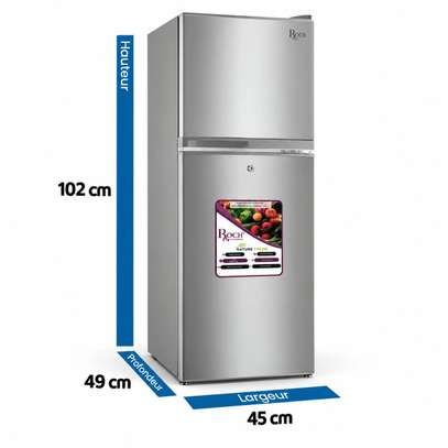 REFRIGERATEUR 135LITRES ROCH 2PORTES GRIS RFR135DTJ image 3