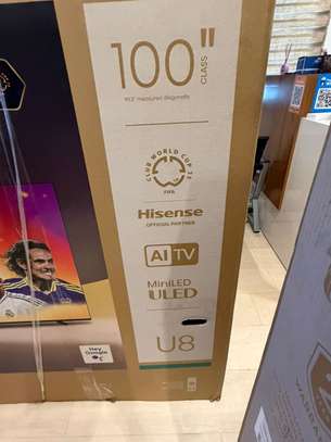 Hisense Smart TV 4K 100 pouces 100U8QG image 4