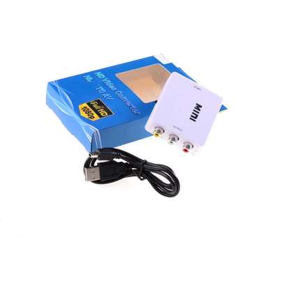 Mini Prise AV / RCA / CVBS Vers Un Convertisseur HDMI 1080P image 4