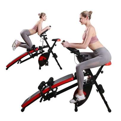 Appareil de fitness combiné : Vélo d'appartement 7 en 1 image 3