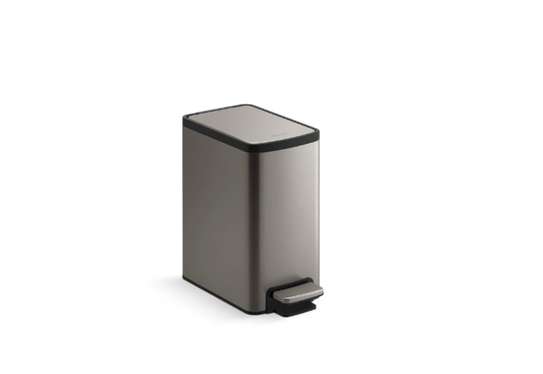 Deux poubelles à pédale KOHLER de 6L en inox image 6