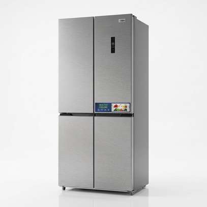 REFRIGERATEUR DESKA SIDE BY SIDE 4PORTES INVERTER GRIS image 2