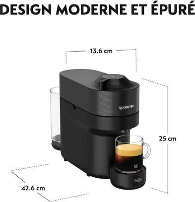 MACHINE A CAFE NESPRESSO DELONGHI VERTUO NOIR ENV90B image 4