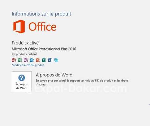 Office 2016 pro plus Authentique image 4