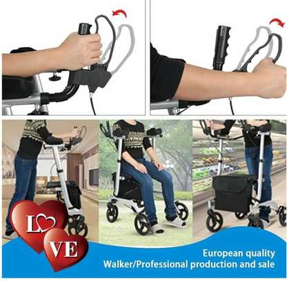 Déambulateur vertical- Rollator  -  Aide à la mobilité image 3