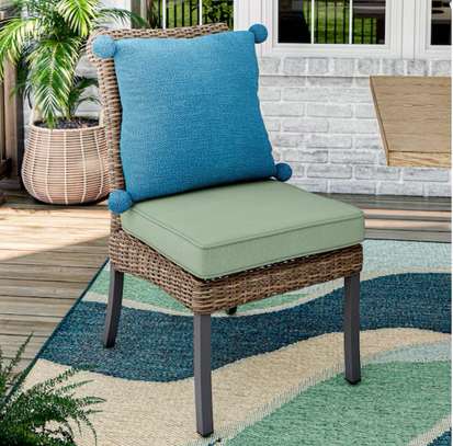4 fauteuils de jardin en rotin tressé ALLEN+ROTH image 2