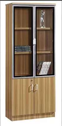 Armoire en baie vitrée deux porte image 2