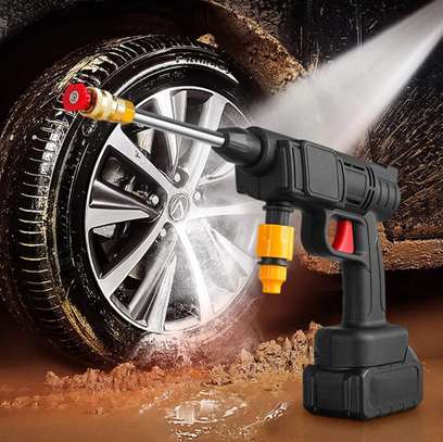 Pistolet à eau haute pression pour lavage, rechargeable image 4