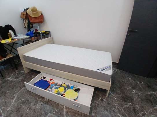 Lit avec tiroir de rangement+matelas pour enfant image 2