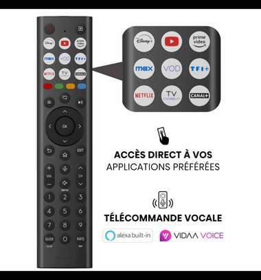 TELEVISEUR 50POUCES HISENSE LED SMART VIDA UHD 50A4Q image 5