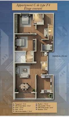 Vente d’appart F5 en VEFA a Mermoz image 8