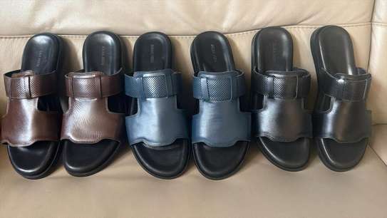 Zara sandales cuir confort été image 13