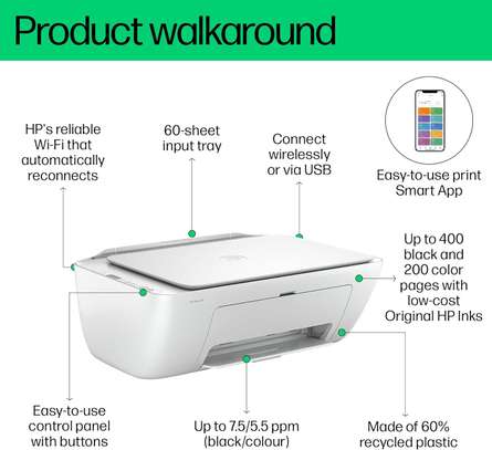 Imprimante HP Deskjet 2875 Tout-en-un image 5