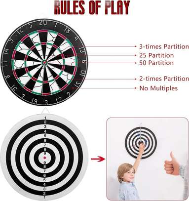 Jeu de Cible de fléchettes, Jeu de fléchettes Double Face image 11