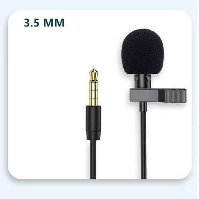 Micro Cravate Filaire 150cm avec pince prise jack 3,5mm image 2
