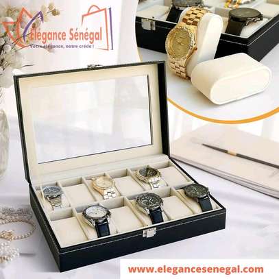 Boîte Rangement Montre - Coffret Boîtier Montres image 9