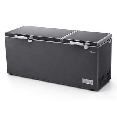 CONGELATEUR 700LITRES ENDURO HORIZONTAL 2PORTES GRIS image 2