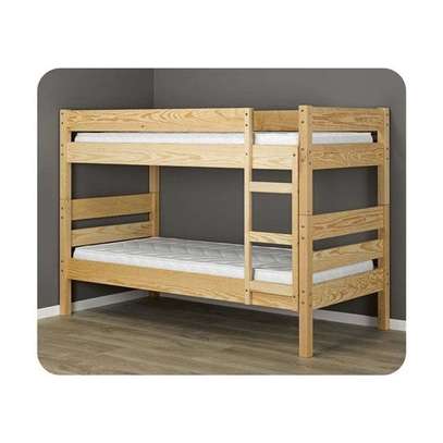 Lit superposé bois massif naturel 2 couchages enfants image 6