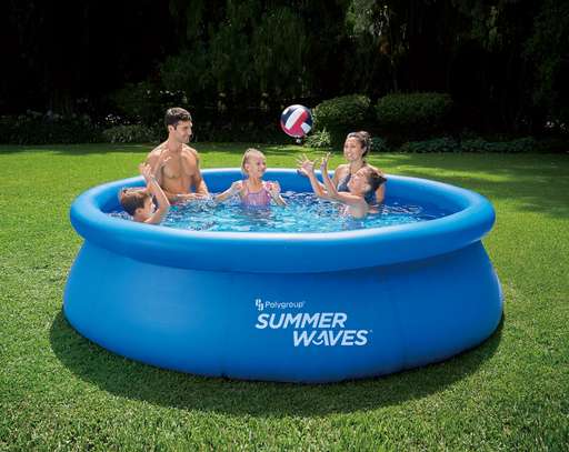 Piscine hors sol 3m de diamètre avec pompe image 5