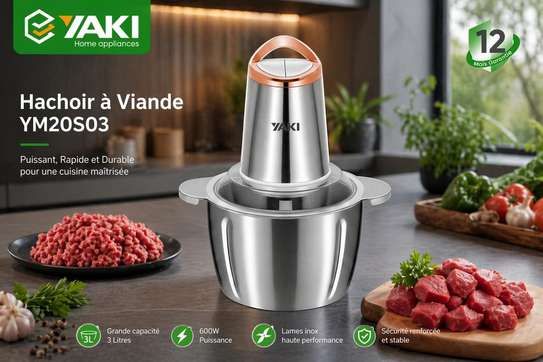 HACHOIRE A VIANDE YAKI 2LITRES ELECTRIQUE YM20S03 image 3