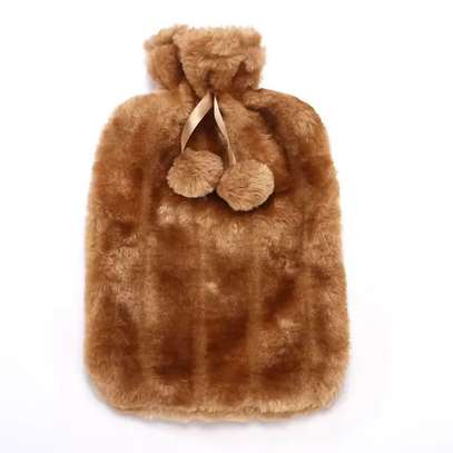Bouillotte avec housse en peluche douce – 2 litres image 4