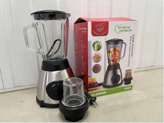 IRVINGS Blender 1,5L Bol Verre Argent Noir image 6