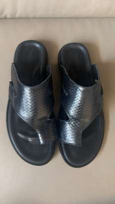 Zara sandales cuir confort été image 3