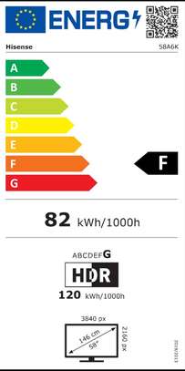 TELEVISEUR 58POUCES HISENSE LED UHD 4K SMART VIDAA 58A6N image 7