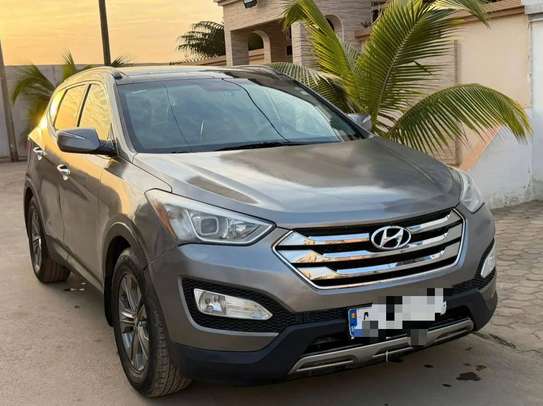 Hyundai Santa Fe 2015 SUV gris métallisé image 8