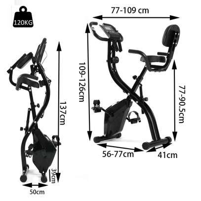 Vélo d’Appartement Pliable avec Écran LCD Multifonction image 4