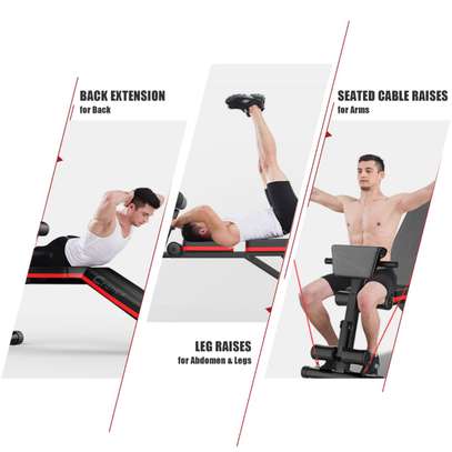 Banc de musculation multifonctionnel réglable image 13