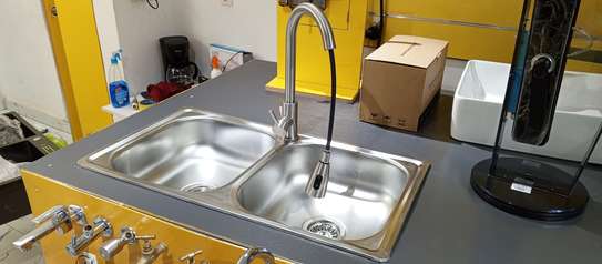 Évier de cuisine américaine 2 bac lourd image 5