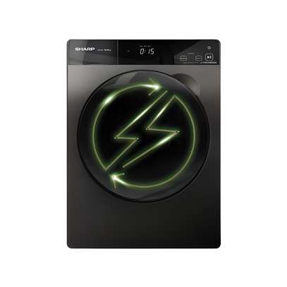 MACHINE A LAVER SHARP 12KG PRO INVERTER GRIS NOIR image 3