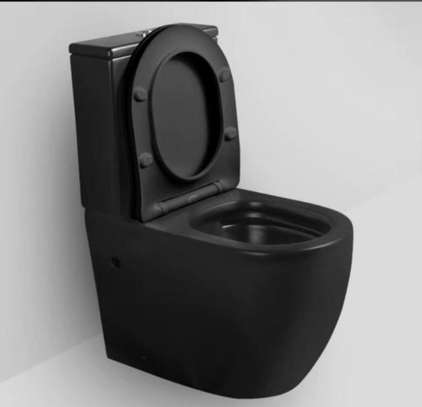 Chaise de toilette poser blanc image 7