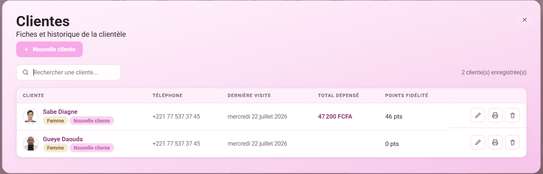 Gestion complète de institut de beauté Coiffure — SPA image 2