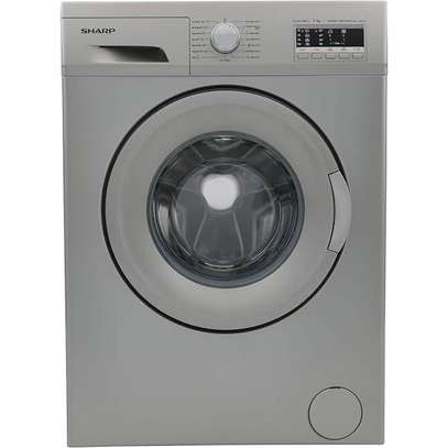 MACHINE A LAVER 8KG SHARP FRONT LOAD GRIS ESFE810DZLS image 2