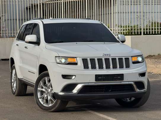 Jeep Grand Cherokee 4x4 SUV blanc spacieux image 2