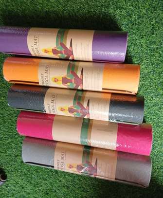 Tapis yoga enroulable antidérapant, Écologique image 2