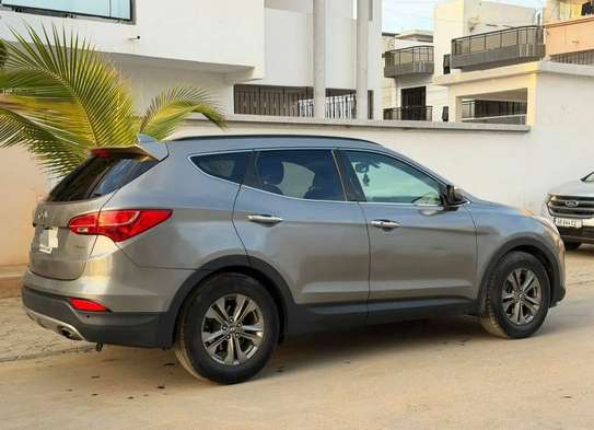 Hyundai Santa Fe 2015 SUV gris métallisé image 2