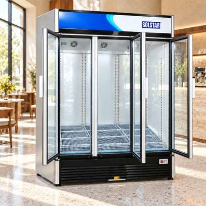 REFRIGERATEUR SOLSTAR VERTICAL 3PORTES VITRINE VC 14000 image 4