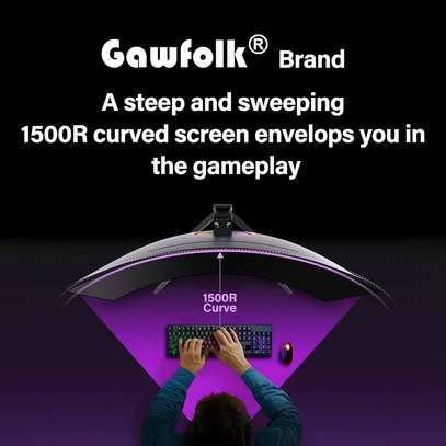Gawfolk 34 Inch Ultrawide Curved Gaming Monitor image 5