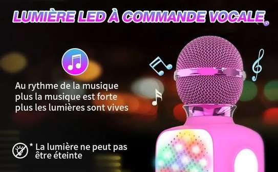 Microphone Karaoké Bluetooth avec haut-parleur image 4
