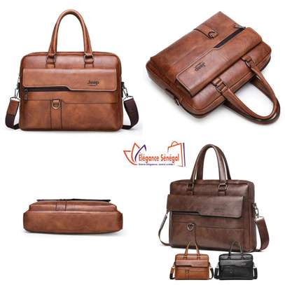 Sac d'ordinateur en Cuir Dakar image 2