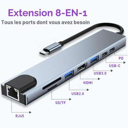 Station d'accueil  USB C 8 en 1 image 7