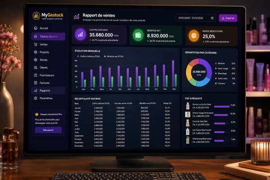LOGICIEL DE GESTION VENTE-STOCK-FACTURATION image 4